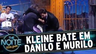 The Noite (10/06/16) - Marcos Kleine dá um pau em Danilo e Murilo