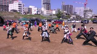 「総踊り♪一天濤快 (11：40~)～♪大地の祭り～♪オドレタマシイ」どまつり夜桜in岡崎2023【多目的広場】