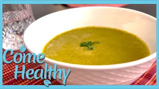 The Easiest Green Peas Soup Come Healthy