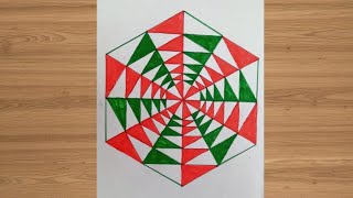 Hexagon drawing