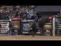 Ryan Dirteater rides Minion Stewart for 87.25 points