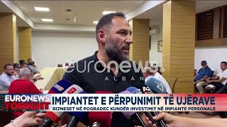 Impiantet e përpunimit të ujërave. Bizneset në Pogradec kundër investimit në impiante personale