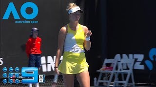 AO Highlights: Tauson v Wei - Round 2/Day 9 | Wide World Of Sports