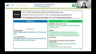 JCAB presentation at ICAO ACT-SAF Series #12 ICAO State Action Plans and SAF