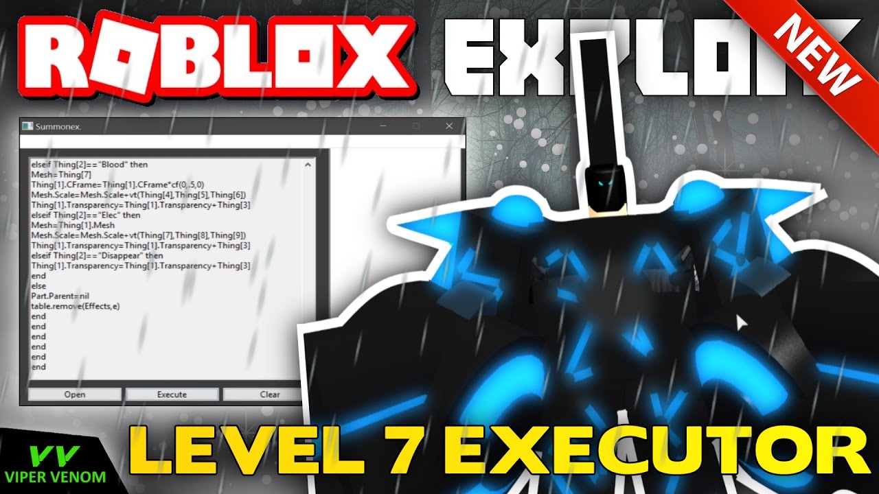 Script Executor Roblox Viper Venom Nbseoseode