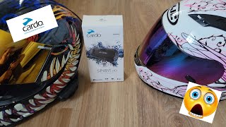 The Best Helmet Speaker for Drifting \u0026 Motorcycle Helmets (How to Install Cardo Spirit HD)