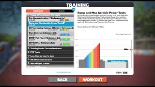 Endurance Lab Ramp test and Aerobic Power Test