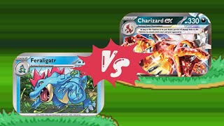 {Post Rotation Practice} Feraligatr EX vs Charizard EX