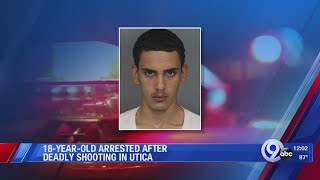 18-year-old facing charges in deadly Utica shooting