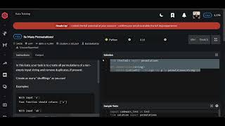 Codewars | So Many Permutations! | Python 4 kyu