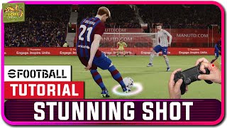 eFootball 2022 | Stunning Shot Tutorial - Tips for New Players on how to score these more often!