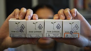 TRYING RAW GARDEN LIVE ROSIN