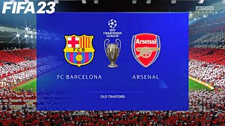 FIFA 23 | Barcelona vs Arsenal - Champions League UCL - PS5 Gameplay