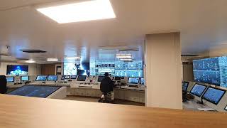 Engine control room. Duty Engineer.