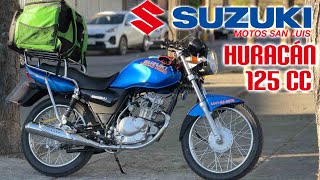 SUZUKI HURACÁN 125 CC - REVIEW Y PRUEBA A FONDO, REALEMTNE ES UNA MOTO PARA TRABAJO?