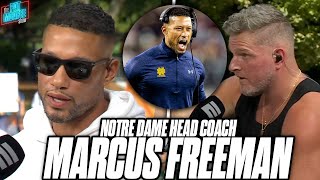 Marcus Freeman Says This Notre Dame Team Feels Like It Can Win A National Championship? | Pat McAfee