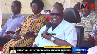 Ruto wewe ni Rais mzuri sana!!MP Kosgei speaks in Kerio Valley!