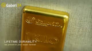 New Product Gold Bar Galeri 24 1kg