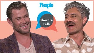 Chris Hemsworth & Taika Waititi Talk Kids, Being "Best Friends" and 'Thor 4'  | Double Talk | PEOPLE