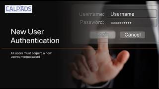 New User Authentication
