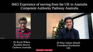 IMG Doctor Experience of Moving to Australia from the UK.