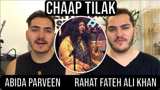 Twin Musicians REACT - Chaap Tilak - Abida Parveen & Rahat Fateh Ali Khan - Coke Studio Season 7