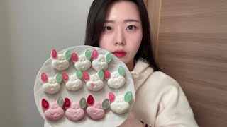 캇예스 비건젤리 후기🐰 / 스웨덴 젤리 저렴이버전 / 편의점 올리브영 젤리 / 퐁신한 젤리 / 젤리asmr