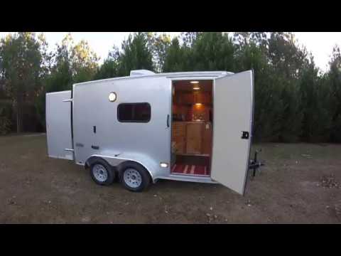 Cargo Trailer Conversion to Camper Cargo Trailer Conversion to Camper