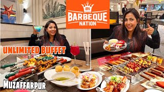 BARBEQUE NATION MUZAFFARPUR | UNLIMITED BUFFET | ALICE SWIFT VLOGS