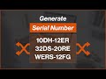 [Arabic] HTML, CSS, JavaScript Tutorials - Generate Random Serial Number