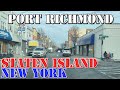 Port Richmond - Staten Island - New York City - 4K Neighborhood Drive