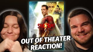 Shazam! Fury of the Gods Out of Theater REACTION!