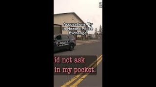 PUNCHES  Fly in Heated Police Exchange!#bodycam #police #cops #fight