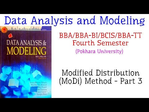 Modified Distribution (MoDi) Method (p.3) - Data Analysis And Modeling ...