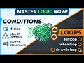 Java Conditions and Loops Tutorial for Beginners | If Else, Switch, For, While & Do While Explained🤯