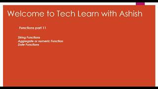 CONCAT in sql server | [string Function] | CONCAT_WS | SQL Server Tutorial and learning SQL in 2020