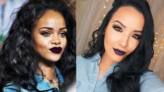 Rihanna Inspired Makeup Tutorial