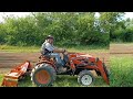 tilling deeper king kutter xb 48 tiller meets its match kubota b7100 4x4