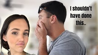 LIP FILLER PRANK on my husband | Showing our California friends around Alabama