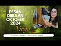 #virgo Pesan dibulan Oktober 2024 - HBD Faidah & belated HBD Caecilia Hardiyanti