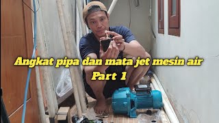 Mesin air, tidak Mau naik air nya. Part 1