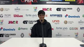 Tiago Pereira 1RQ Indoor Oeiras Open 3