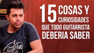 COSAS que TODO guitarrista DEBERÍA saber | Las curiosidades de la guitarra | Guitarraviva