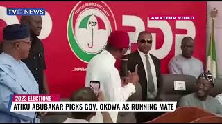 PDP Presidential Candidate Atiku Abubakar Picks Delta State Governor, Ifeanyi Okowa As Running Mate