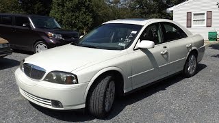 2004 Lincoln LS 3.9L V8 Start Up and Tour