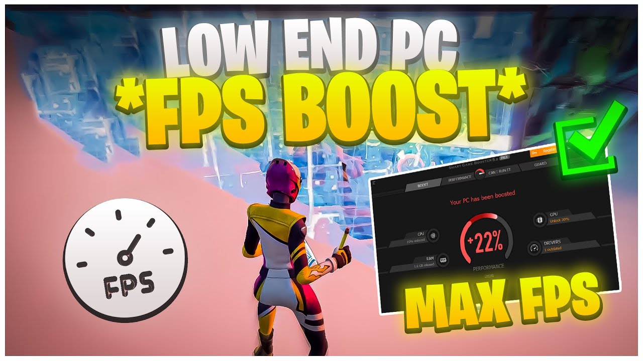 🔧The Ultimate LOW END PC FPS BOOST & 0 Ping Guide For Fortnite Chapter ...