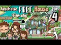 Aesthetic FREE NATURAL CHIC HOUSE MAKER Family of 4🧺AVATAR WORLD House Ideas NEW UPDATE House Design