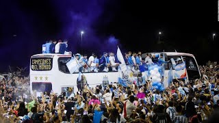 World Cup champion Argentina returns home to a jubilant Buenos Aires