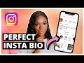 How To Create The PERFECT Instagram Bio | Instagram Strategies 2020