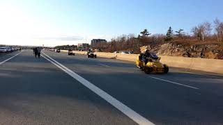 Sub-Lt.Abbigail Cowbrough - Highway of Heroes  Procession.